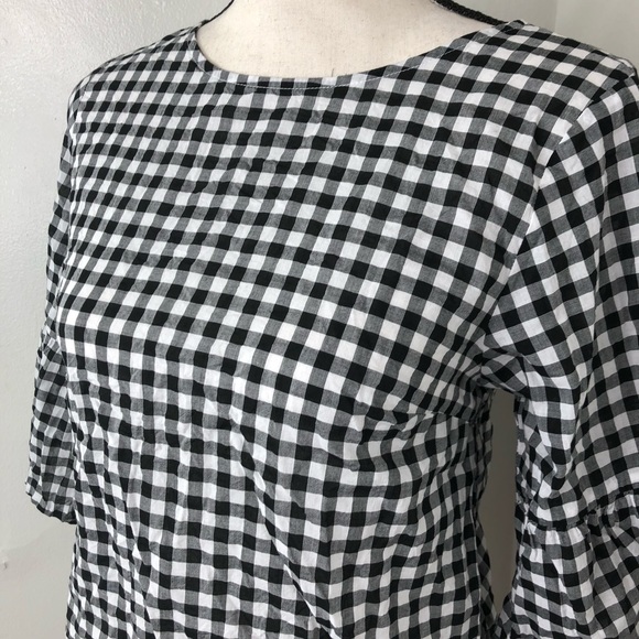 [SOLD ]Universal Thread Gingham Button Back Top - Picture 4 of 8